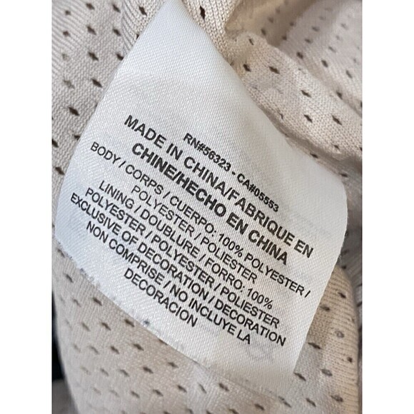 Air Jordan Men Activewear Shorts Medium White Last Shot Diamond Mesh Basketball - Picture 7 of 10